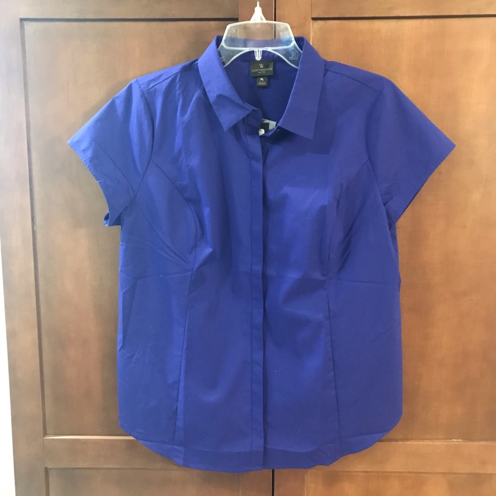 Professional short sleeve button down shirt